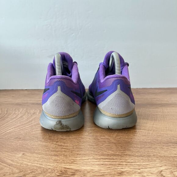 Nike H2O Repel Free 5.0 Purple Running Shoes 685169-500 Women's Size US 8.5 - Picture 4 of 9